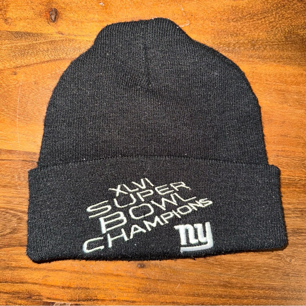 New York Giants Super Bowl XLVI NFL beanie